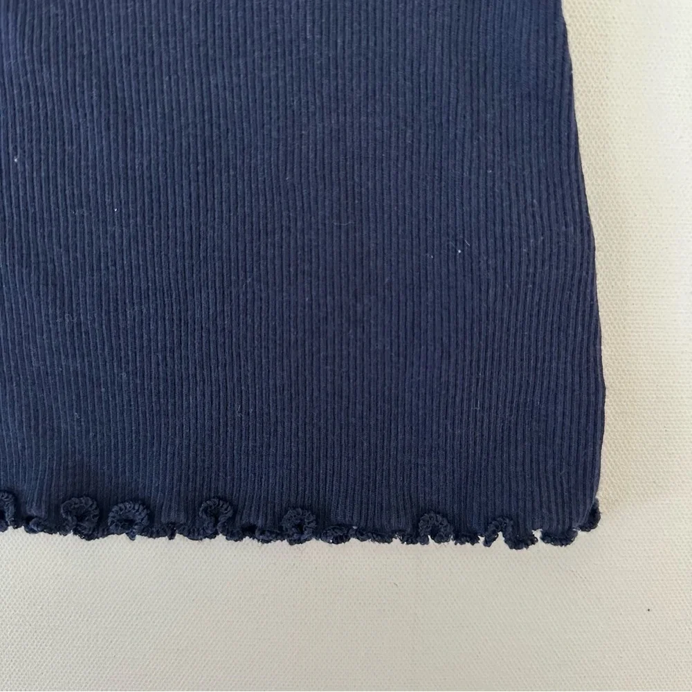 Gap Navy Blue Girls Short Sleeve Shirt Size 4 Years